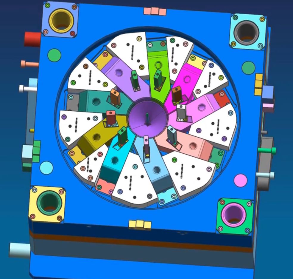 1585639955949469.jpg 加工中心這套葉輪模具如何設(shè)計?如何脫模?(圖3)