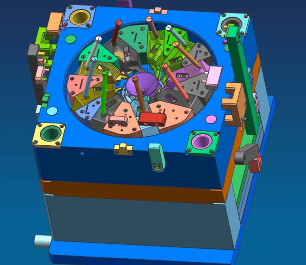 1585639955622006.jpg 加工中心這套葉輪模具如何設(shè)計?如何脫模?(圖5)