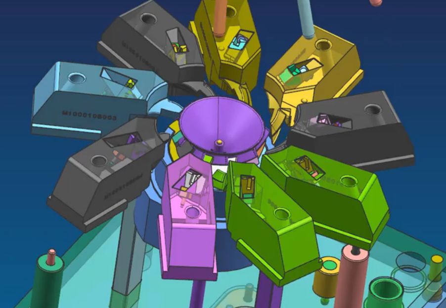 1585639955274755.jpg 加工中心這套葉輪模具如何設(shè)計?如何脫模?(圖6)