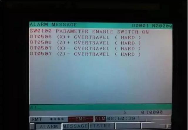 非常常見的FANUC機床報警問題解決辦法,作為數控人一定要知道(圖3) 非常常見的FANUC機床報警問題解決辦法,作為數控人一定要知道(圖3)